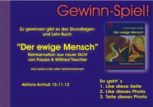 Gewinne "Der ewige Mensch" - ReInkarnation aus neuer Sicht Gewinne "Der ewige Mensch" - ReInkarnation aus neuer Sicht