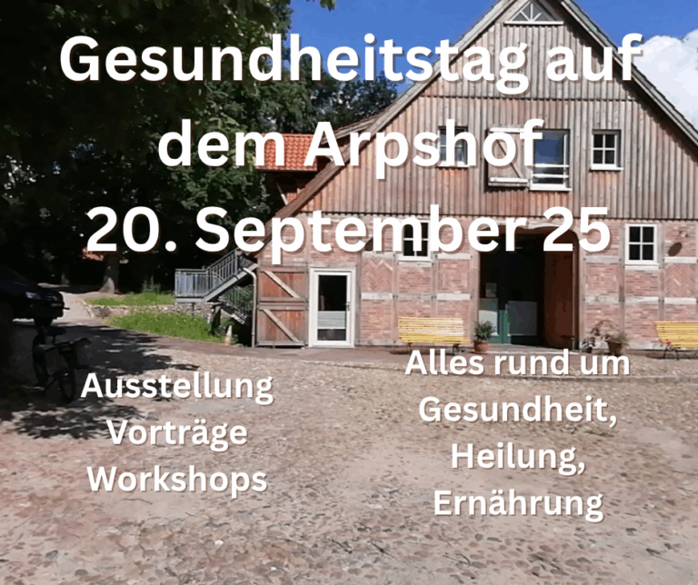 Gesundheitstag auf dem Arpshof