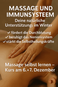 Massage in der kalten Jahreszeit