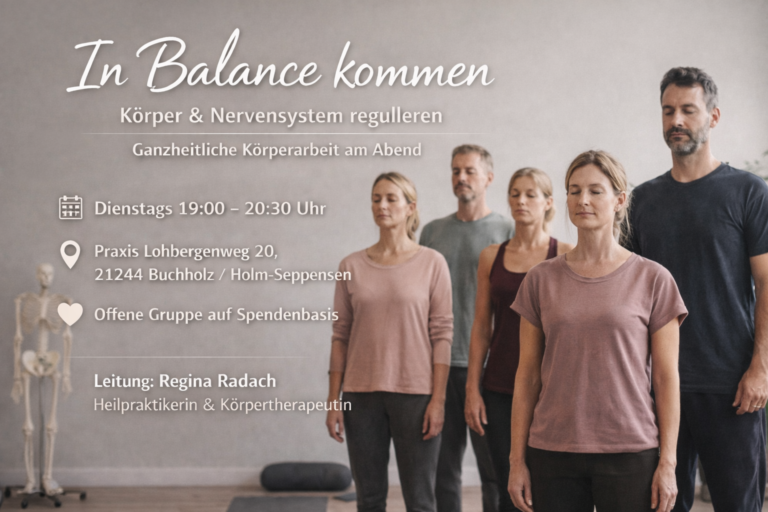 Startseite 12 Abendgruppe zur Regulation des Nervensystems mit Atemmeditation und Wirbelsäulenaufrichtung in Buchholz Holm-Seppensen
