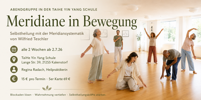 Meridiane in Bewegung – Abendgruppe zur Selbstheilung