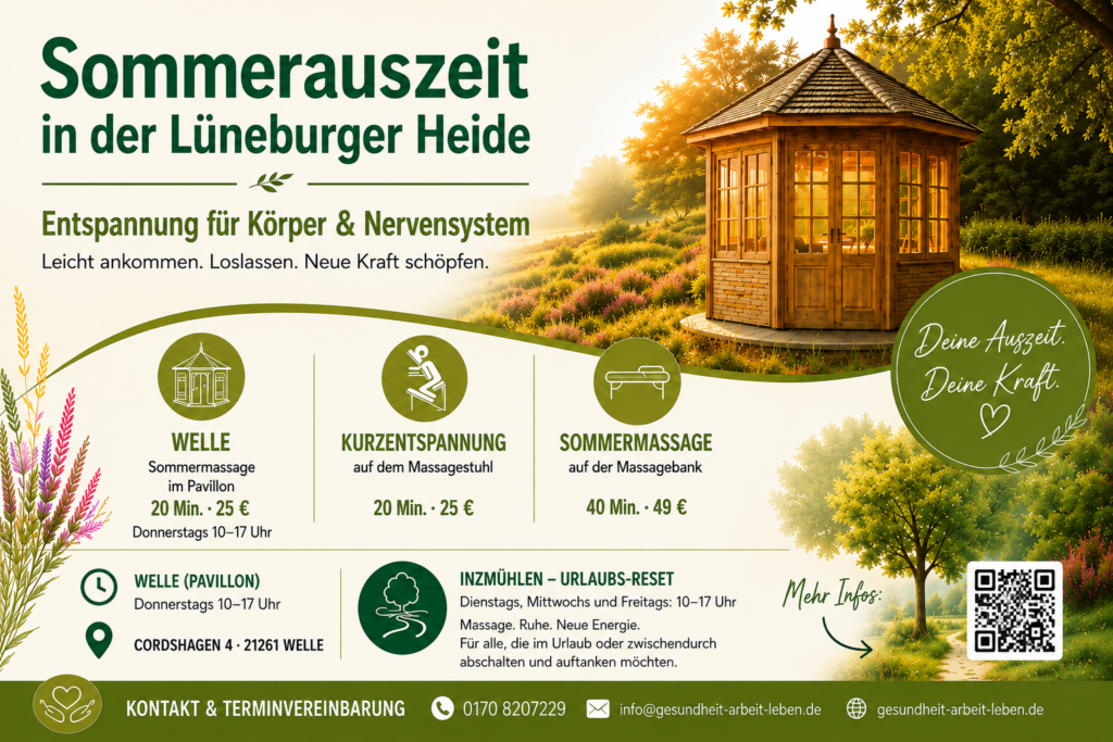 Sommerauszeit in der Heide