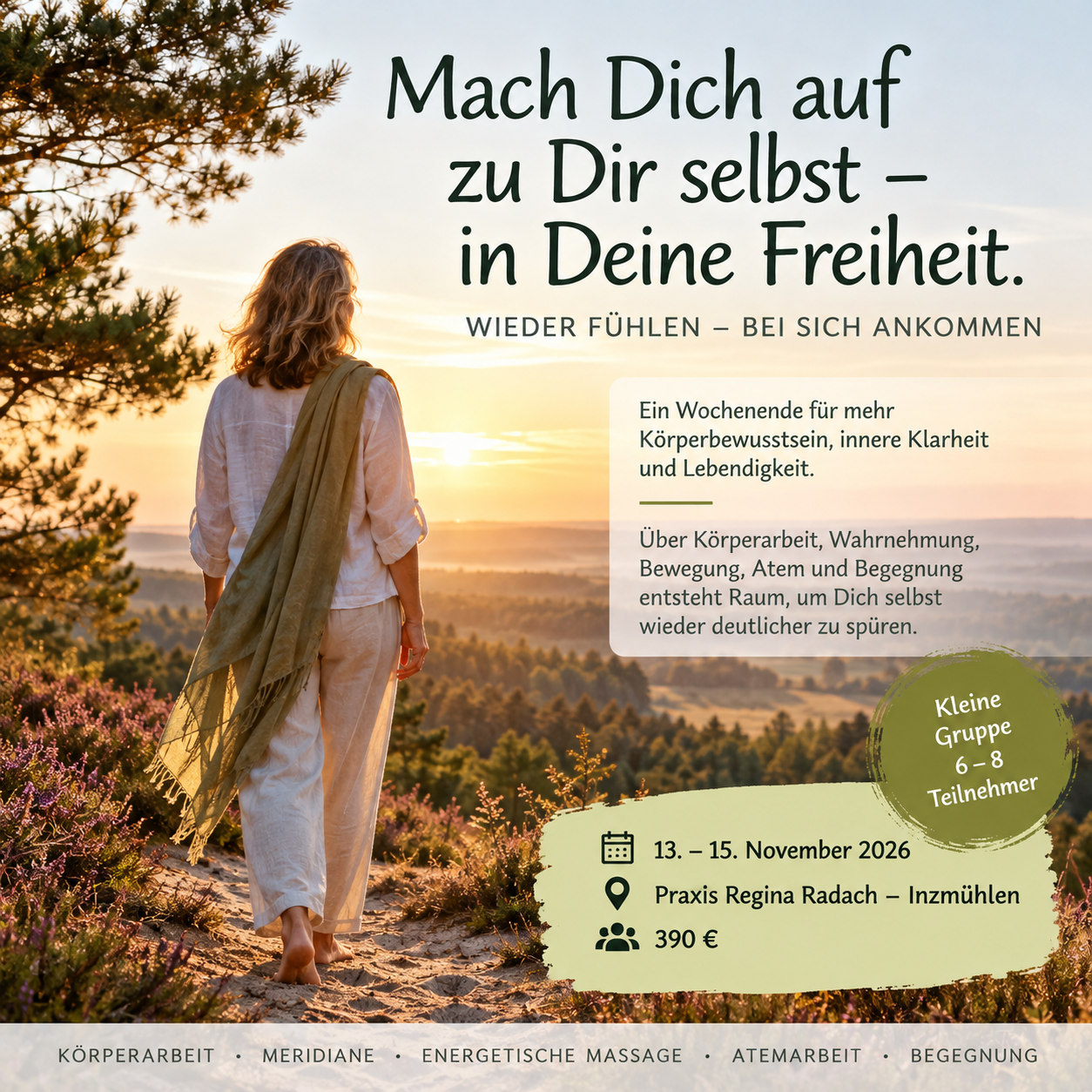 Wieder fühlen – bei sich ankommen